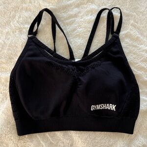 Gymshark Strappy Black Sports Bra Size Small